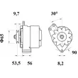 Alternateur MAHLE MG 533 - Visuel 2