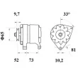 Alternateur MAHLE MG 536 - Visuel 2