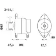 Alternateur MAHLE MG 547 - Visuel 2
