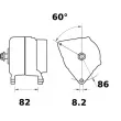 Alternateur MAHLE MG 562 - Visuel 2
