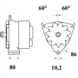 Alternateur MAHLE MG 658 - Visuel 2