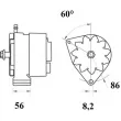 Alternateur MAHLE MG 717 - Visuel 2