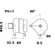Alternateur MAHLE MG 76 - Visuel 2