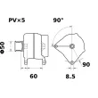Alternateur MAHLE MG 79 - Visuel 2