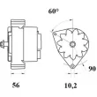 Alternateur MAHLE MG 926 - Visuel 2
