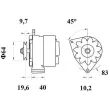 Alternateur MAHLE MG 94 - Visuel 2