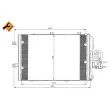 Condenseur, climatisation NRF 35412 - Visuel 1