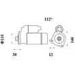 Démarreur MAHLE MS 1007 - Visuel 2