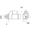 Démarreur MAHLE MS 1078 - Visuel 2