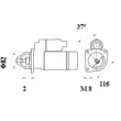 Démarreur MAHLE MS 1083 - Visuel 2