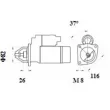 Démarreur MAHLE MS 1084 - Visuel 2