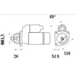 Démarreur MAHLE MS 1085 - Visuel 2