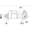 Démarreur MAHLE MS 1086 - Visuel 2