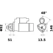 Démarreur MAHLE MS 117 - Visuel 2