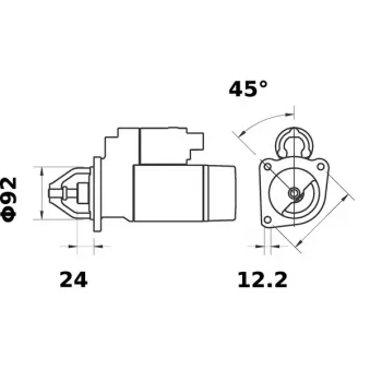 Démarreur MAHLE MS 12