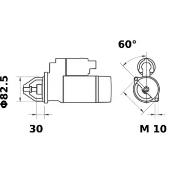 Démarreur MAHLE MS 127