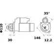 Démarreur MAHLE MS 13 - Visuel 1