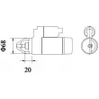 Démarreur MAHLE MS 158 - Visuel 2