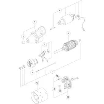 Démarreur MAHLE MS 181