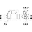 Démarreur MAHLE MS 203 - Visuel 2