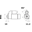 Démarreur MAHLE MS 215 - Visuel 1