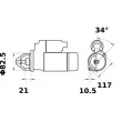 Démarreur MAHLE MS 218 - Visuel 2