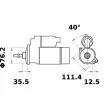 Démarreur MAHLE MS 302 - Visuel 2