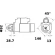 Démarreur MAHLE MS 343 - Visuel 2
