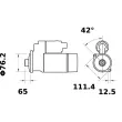 Démarreur MAHLE MS 38 - Visuel 2