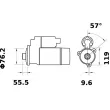 Démarreur MAHLE MS 384 - Visuel 2