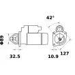 Démarreur MAHLE MS 399 - Visuel 2