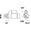 Démarreur MAHLE MS 431 - Visuel 1