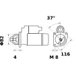 Démarreur MAHLE MS 453 - Visuel 1