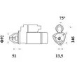Démarreur MAHLE MS 463 - Visuel 2