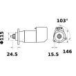 Démarreur MAHLE MS 492 - Visuel 2