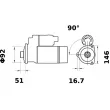 Démarreur MAHLE MS 61 - Visuel 2