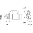 Démarreur MAHLE MS 725 - Visuel 2