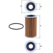 Filtre à huile MAHLE OX 1267D - Visuel 1