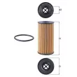 Filtre à huile MAHLE OX 1308D - Visuel 1