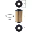 Filtre à huile MAHLE OX 153D4 - Visuel 1