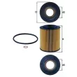 Filtre à huile MAHLE OX 154/1D - Visuel 1