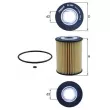 Filtre à huile MAHLE OX 380D - Visuel 1
