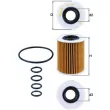 Filtre à huile MAHLE OX 437D - Visuel 1