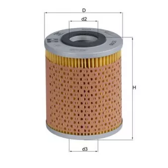 Filtre à huile MAHLE OX 51