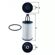 Filtre à huile MAHLE OX 814D - Visuel 1