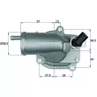 Thermostat d'eau MAHLE TH 10 87 - Visuel 1