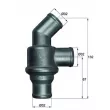 Thermostat d'eau MAHLE TH 16 80 - Visuel 1