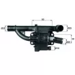 Thermostat d'eau MAHLE TH 40 83 - Visuel 1