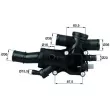 Thermostat d'eau MAHLE TH 44 83 - Visuel 1