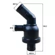 Thermostat d'eau MAHLE TH 55 87 - Visuel 1